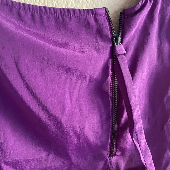 Purple Flowy Kenneth Cole New York Tunic Top - Picture 5 of 9